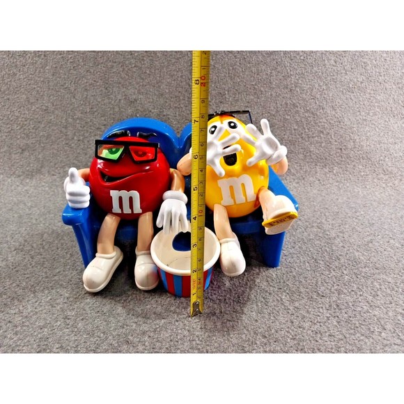 M&M's Collectible 3D Movie Theater Seats Themed Candy Dispenser Fully Functions - Picture 3 of 10